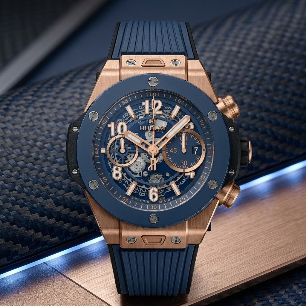 HUBLOT CHRONOGRAFO (SUPERCLON) (SUIZO)