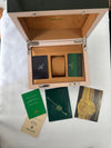 RELOJ CON CAJA ROLEX DE MADERA