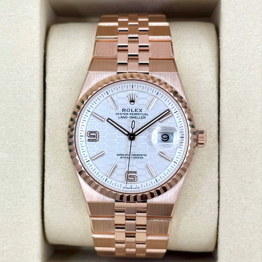 Land-dweller 36mm 127235 Rose Gold (7A+)