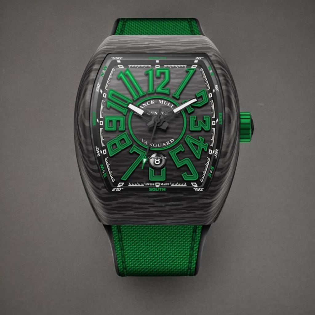 Franck Muller Vanguard Green (SUPERCLON) (SUIZO)