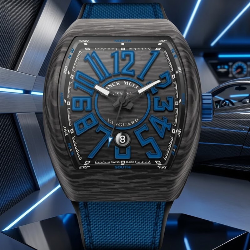 Franck Muller Vanguard Blue (SUPERCLON) (SUIZO)