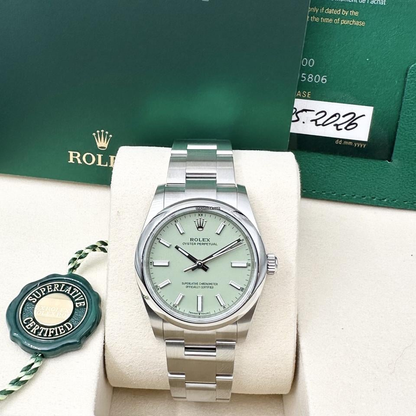 Rolex OYSTER PERPETUAL 36 mm (SUPERCLON) (SUIZO)